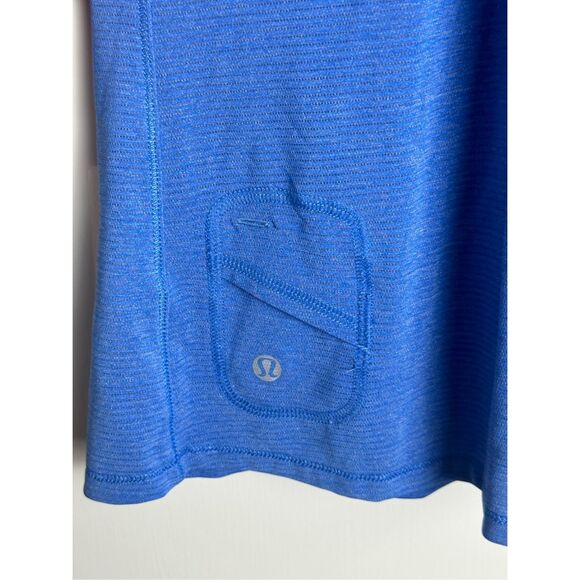 Lululemon NWT size 6 blue silver bullet SL tank top - Picture 10 of 10